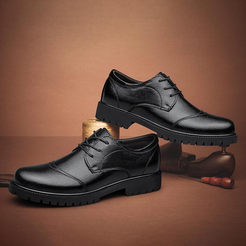 Британский стиль школьная обувь высшего класса мужская обувь для взрослых повседневная кожаная обувь на шнуровке для ходьбы люксовые джентльменские оксфордские туфли для мужчин