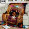 1PC Custom Name Magical Princess Throne Flannel Blanket Versatile,all-season Throw Suitable for the Living Room,bedroom,camping,travel,and Gift