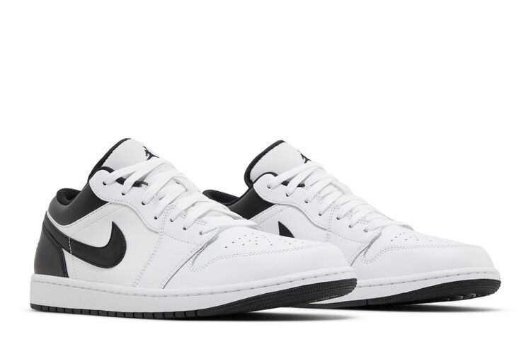 Jordan 1 Низкий Белый Черный