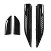 4 шт. глянцевая черная накладка на решетку крыла LR027321 для замены на Land Rover Range