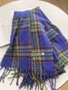 Premium Contrasting Color Plaid Fringed Scarf Couple Scarf Warm And Windproof Long Shawl Women