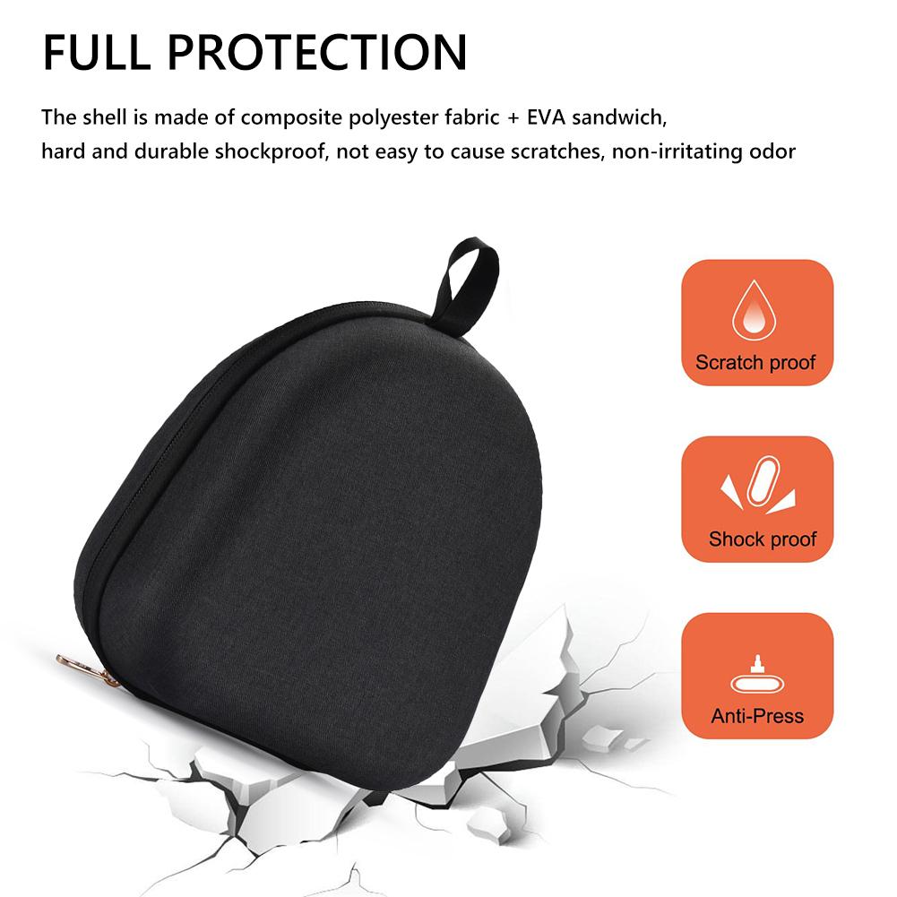 Чехол для наушников Противоударный дорожный чехол с магнитным отделением для кабеля Портативная сумка для хранения для Beats Studio Pro/Studio 3/Solo 3 2 Pro