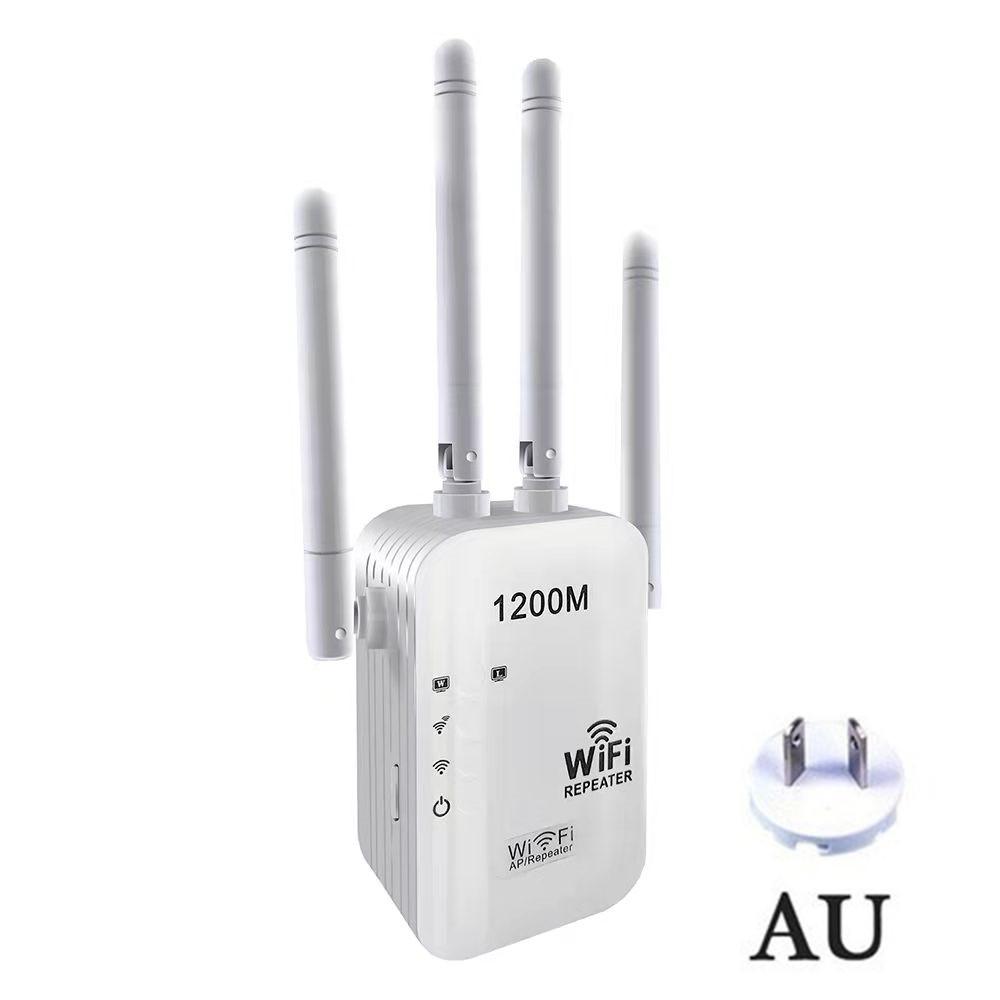 WiFi Range Extender Repeater 1200Mbps Dual Band Wireless Router Signal Booster