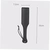 Round Head Spanking Paddle Soft PU Leather Beat Design Bondage Whip For Couples Adult Sex Toys 18+