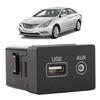 Автомобильные разъемы Plug and Play USB AUX для входа в сборе Быстрая зарядка для IX25 96120C1000 96120-C1000 Улучшение качества звука