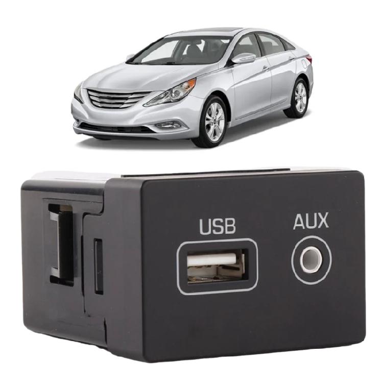 Автомобильные разъемы Plug and Play USB AUX для входа в сборе Быстрая зарядка для IX25 96120C1000 96120-C1000 Улучшение качества звука