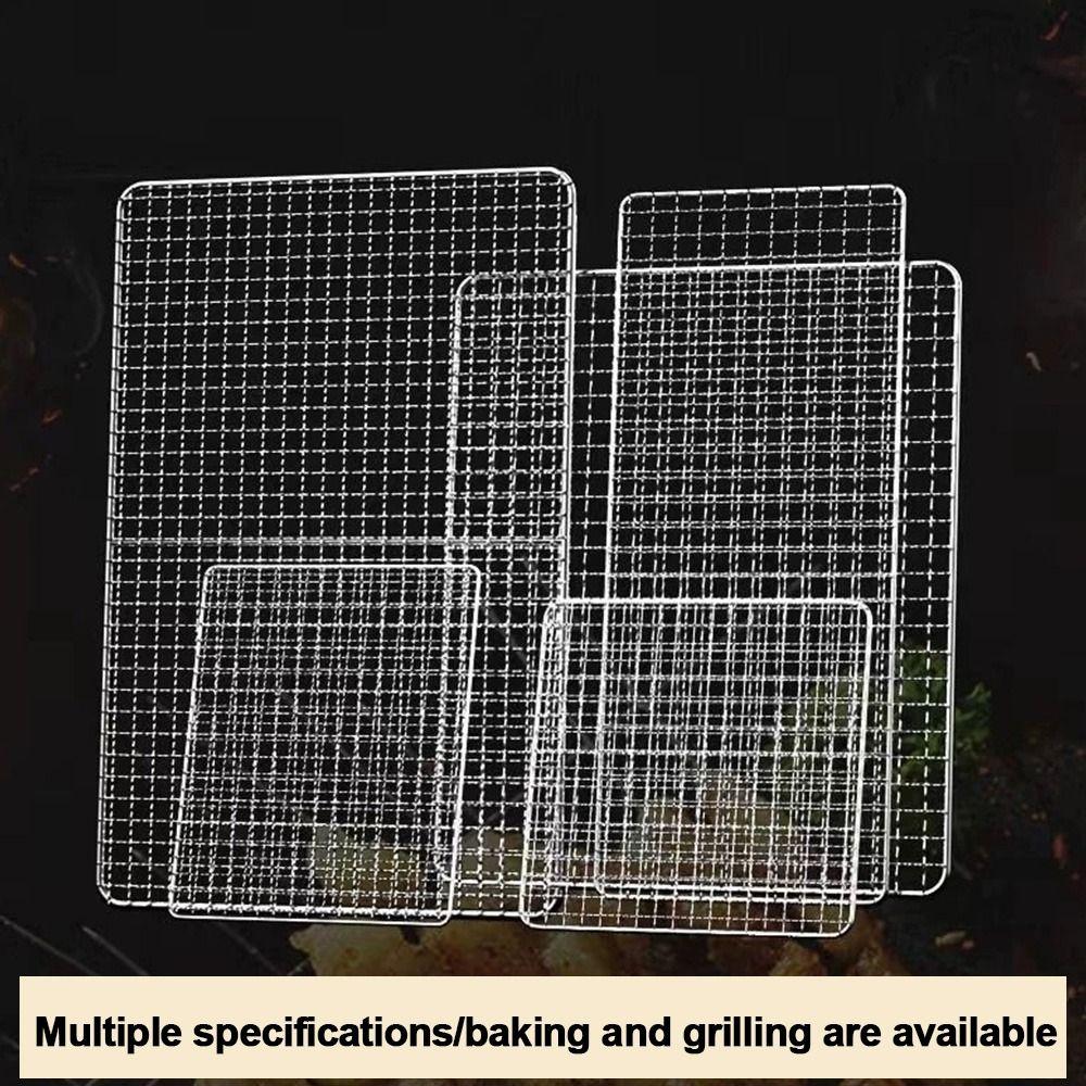 Square Grill Racks Reusable Barbecue Net New Grill Net