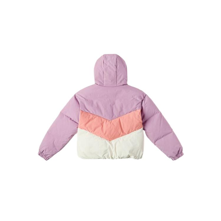 Vans Down Jacket Warm Comfortable Soft Color Block Versatile Kids Outerwear VN000KCRD45