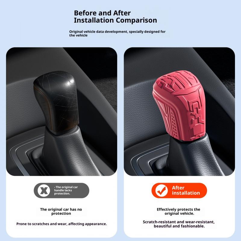 Applicable to Toyota Corolla Camry Cross CHR Avalon Silicone Shift knob cover Gear Shift Knob Modification Accessories