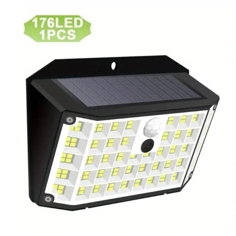 Solar Light 160 Leds Outdoor Garden Decoration IP65 Waterproof Solar Wall Lamp Motion Sensor Fence Lights For Yard Lawn Driveway