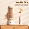 Portable PTC Ceramic Space Heater with Thermostat Electric Heater for Indoor Office, Desktop, and Home Use ,90° Head Shaking