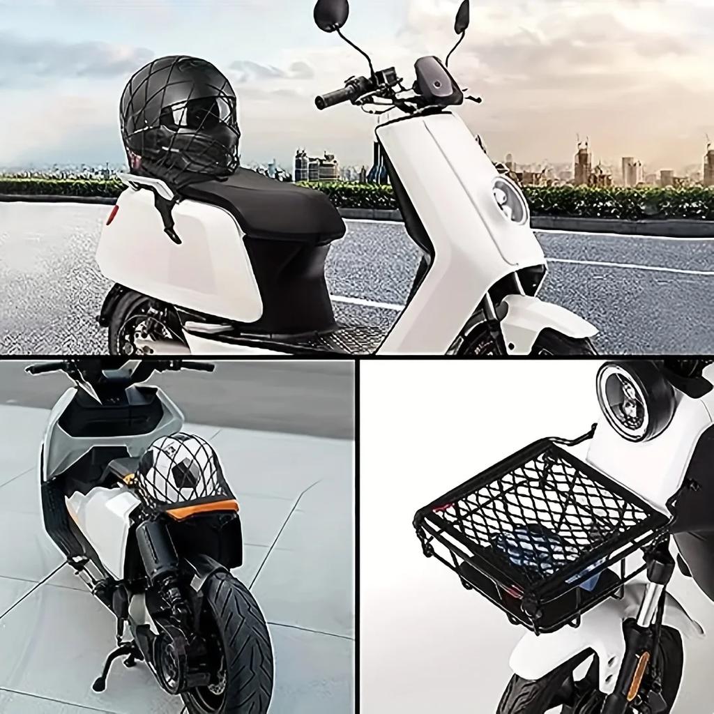 Мотоциклетный Аккумулятор Автомобильный Модифицированная Сеть для Багажа Сеть для Шлема от Мусора