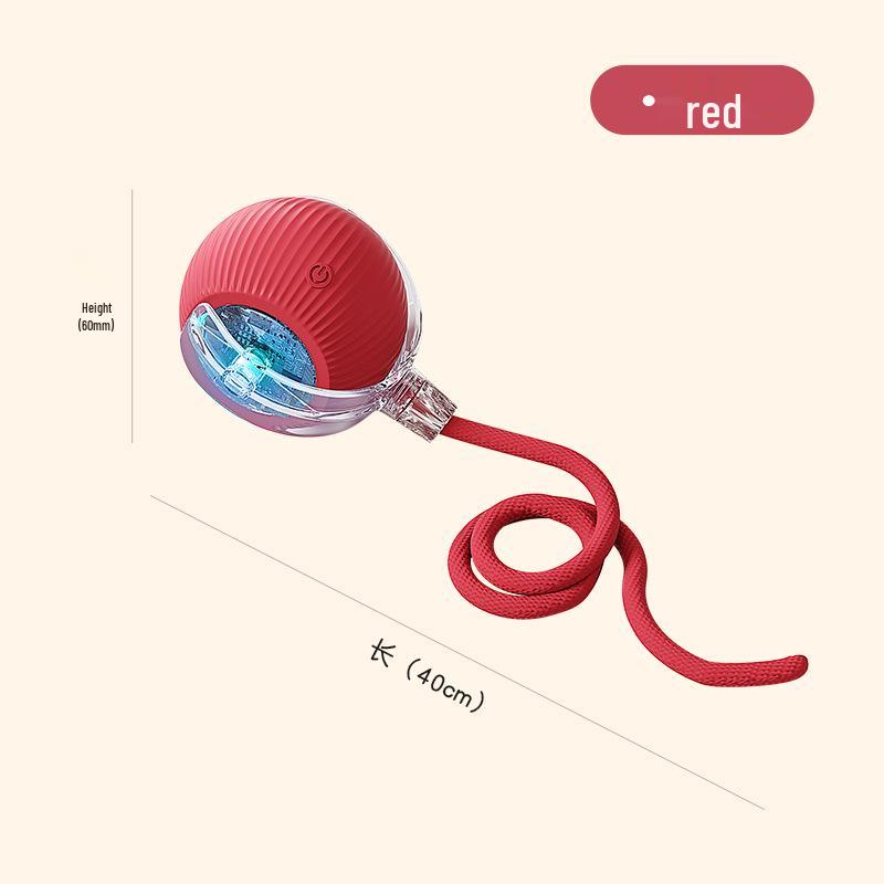 Smart Cat Ball: Automatic Self-Entertaining Rolling Toy for Kittens