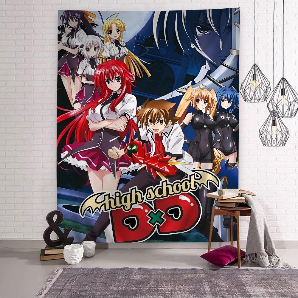 High School DxD DIY Настенный Гобелен Подвесной Таро Хиппи Настенные Ковры Комната в Общежитии INS Домашний Декор