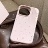 Розовый Звездный Граффити для Чехла для Телефона Apple 16promax для IPhone 17 Корейский Стиль Минималистичный 13 Всесторонний 15 Мягкий