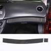 Soft Carbon Fiber Car Co-pilot Glove Box Trim Strip Sticker For Mitsubishi Eclipse 2006-2011 Auto Interior