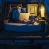Водонепроницаемый походный фонарь для улицы, перезаряжаемый через USB, портативная лампа-фонарь для вечеринки, подвесной фонарь, декоративный для сада