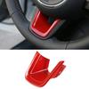 Car Steering Wheel U-Shaped Decor Cover Trim Sticker for Jeep Renegade 2016-2022 Jeep Compass 2017-2022 Interior