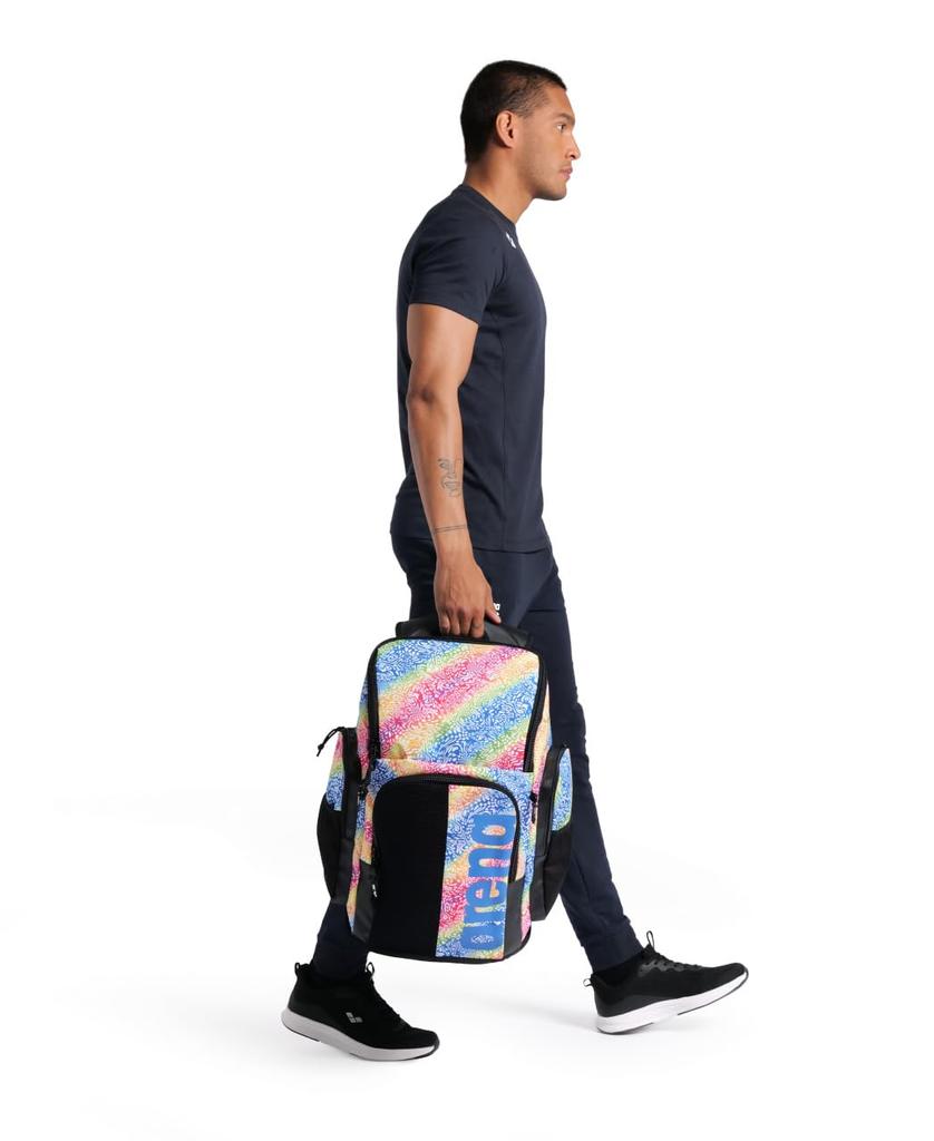 ARENA Spiky III Рюкзак 45 Плавательный Спортсмен Спорт Зал Рюкзак Большой Тренировочное Снаряжение Оборудование Сумка для Плавания Унисекс 45Л Гордость