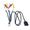 20pin Interface Aux In/Out Cable with Sim Slot for Android Radio Stereo Player