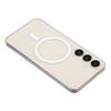 For Samsung Galaxy S24 Crystal Clear Case Compatible with MagSafe Hard PC Phone Cover