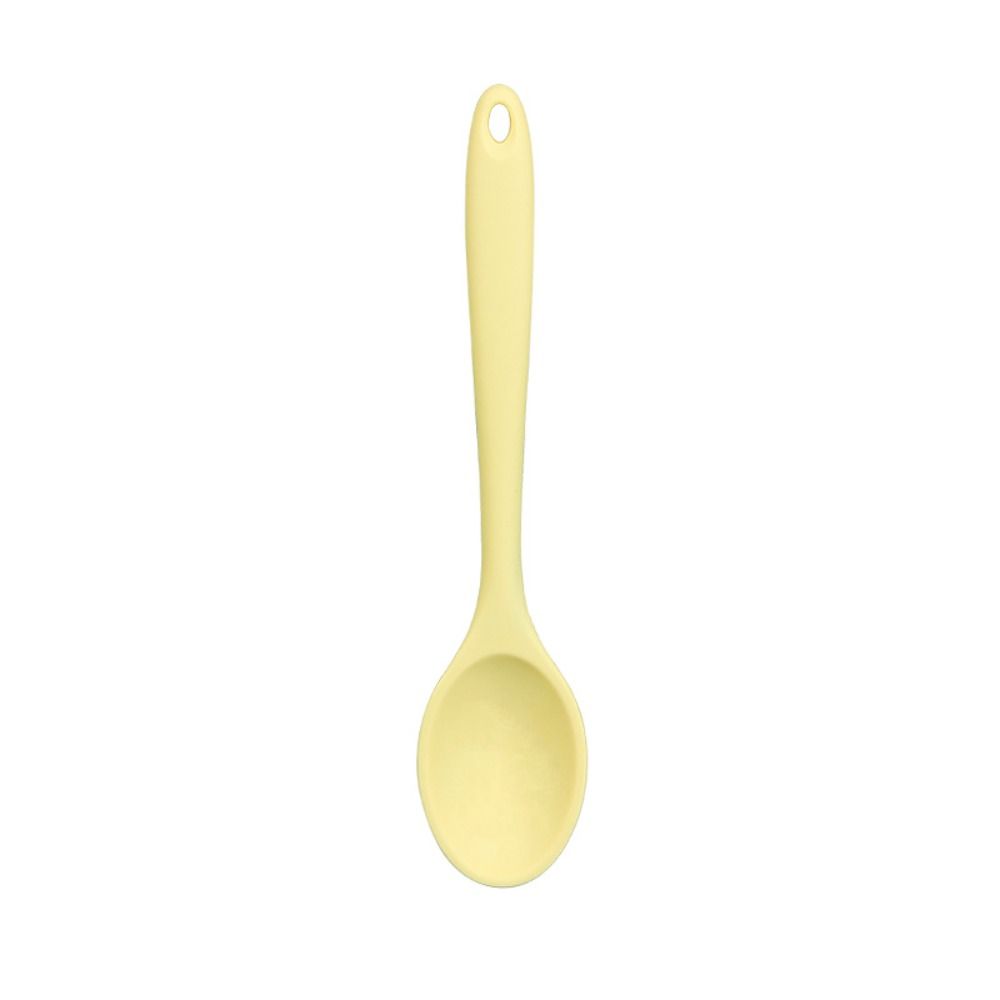 Heat Resistant Mixing Spoons Non-stick Spoon Stirring Spoon Silicone Spoon  Kitchen Supplies
