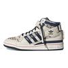 adidas Оригинальные кроссовки Originals Forum Mid Белые Темно-синие GX3958
