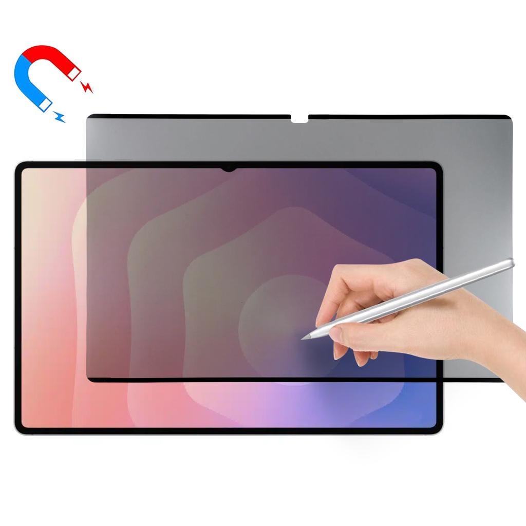 360 Degree Privacy Screen Protector for Samsung Galaxy Tab S11 Ultra/S10 Ultra/S9 Ultra/S8 Ultra Reusable Anti-glare PET Film