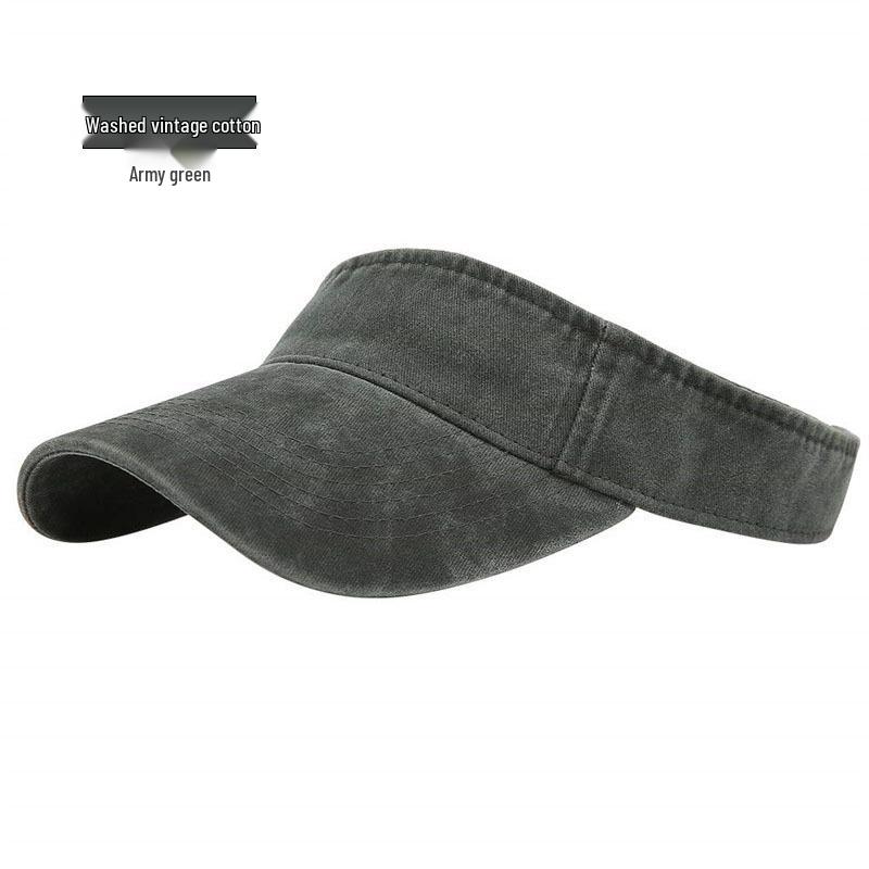 Унисекс Моющаяся Ретро Кепка-козырек от солнца для занятий спортом на открытом воздухе и рыбалки