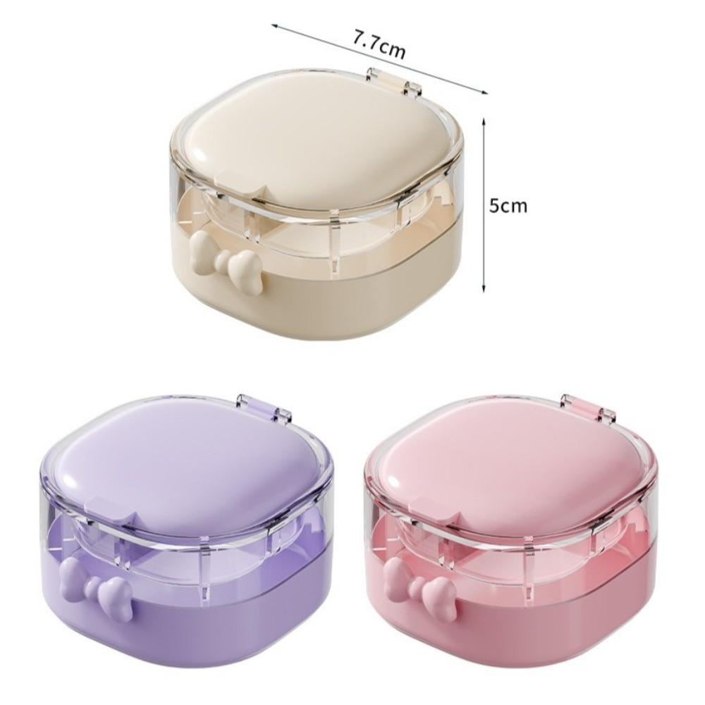 with Mirror Earring Organizer Plastic Jewelry Storage Box Gifts Jewelry Box Dresser Organization