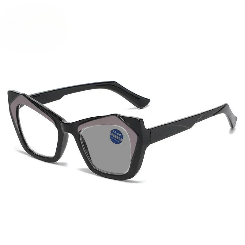 Personalized Tortoiseshell Comfortable Photochromic Reading Glasses Anti Blue Light and Anti Fatigue High-definition Goggles