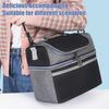 Insulated Lunch Bag Double Deck Lunch Tote Large Leakproof Expandable Lunch Box Reusable Tote Cooler Bag with Pocket for Work Picnic Outdoor