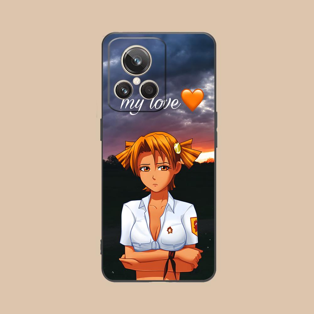 Вечное Лето Алиса Матовый Чехол для Мобильного Телефона для Realme GT 8 Neo Pro C75 73 71 C67 65 C55 53 C35 31 C20 15 Цветной Чехол