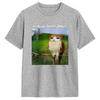 Унисекс футболки Meowl Я новая душа Кот Сова Мем 100% Хлопок Футболка с коротким рукавом Футболка с круглым вырезом Одежда Большого размера