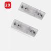 2x Rear Number Plate Light Lamp Left/Right Vw Passat T5 Jetta Caddy 3b5943021e
