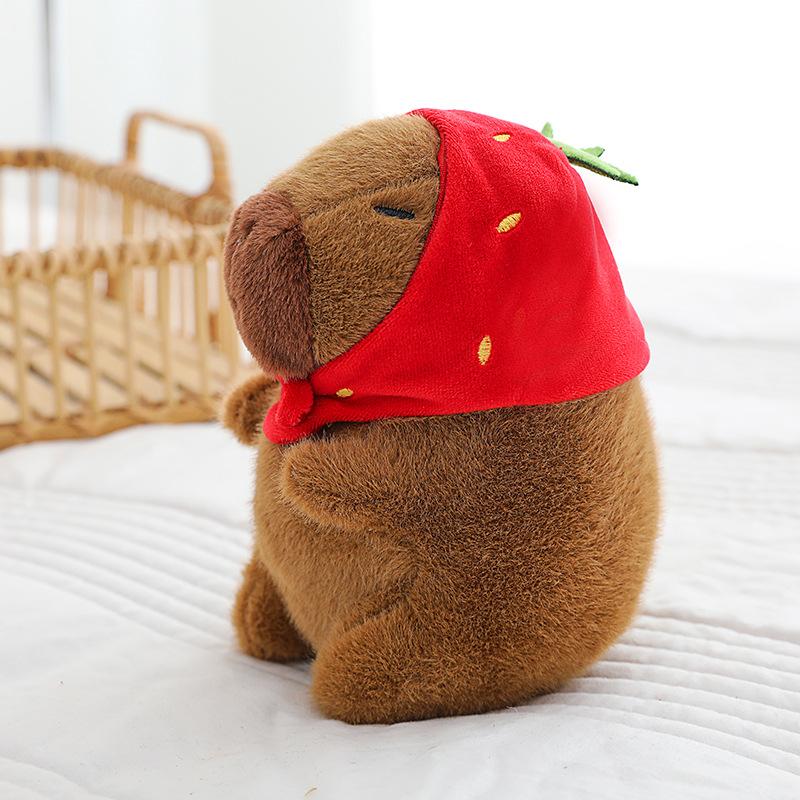 Snot Capibala Doll Pendant Capybara Ugly Cute Doll Plush Toy Eight-inch Doll Catching Machine Gift