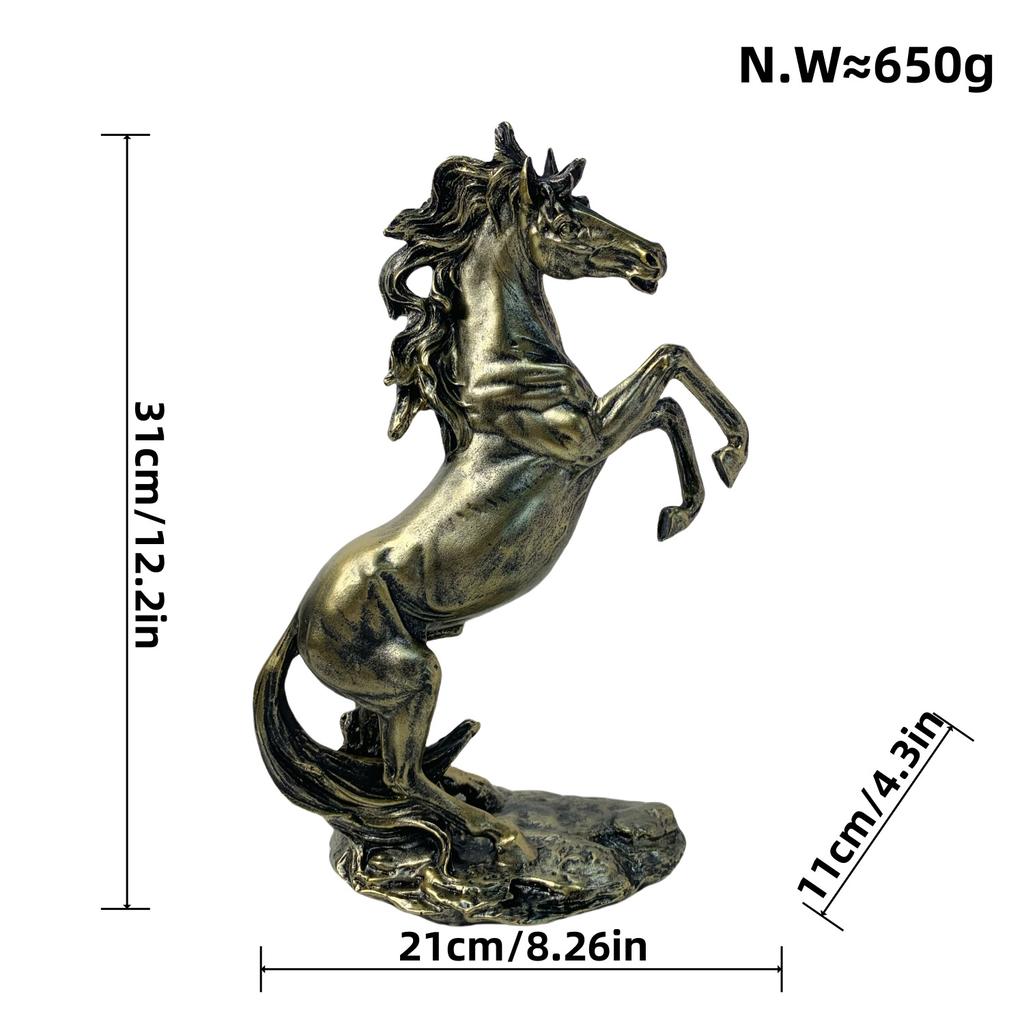 New Ornaments To The Horse To Successfully Live In The Living Room The Entrance of The Handicrafts Office Desk Decoration, Gifts To The House