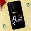 King Queen Couple Lovers Case For Samsung Galaxy M33 M15 M55 M31 M13 M12 M14 M06 M16 M36 M56 M53 M32 M52 M35 M34 M54