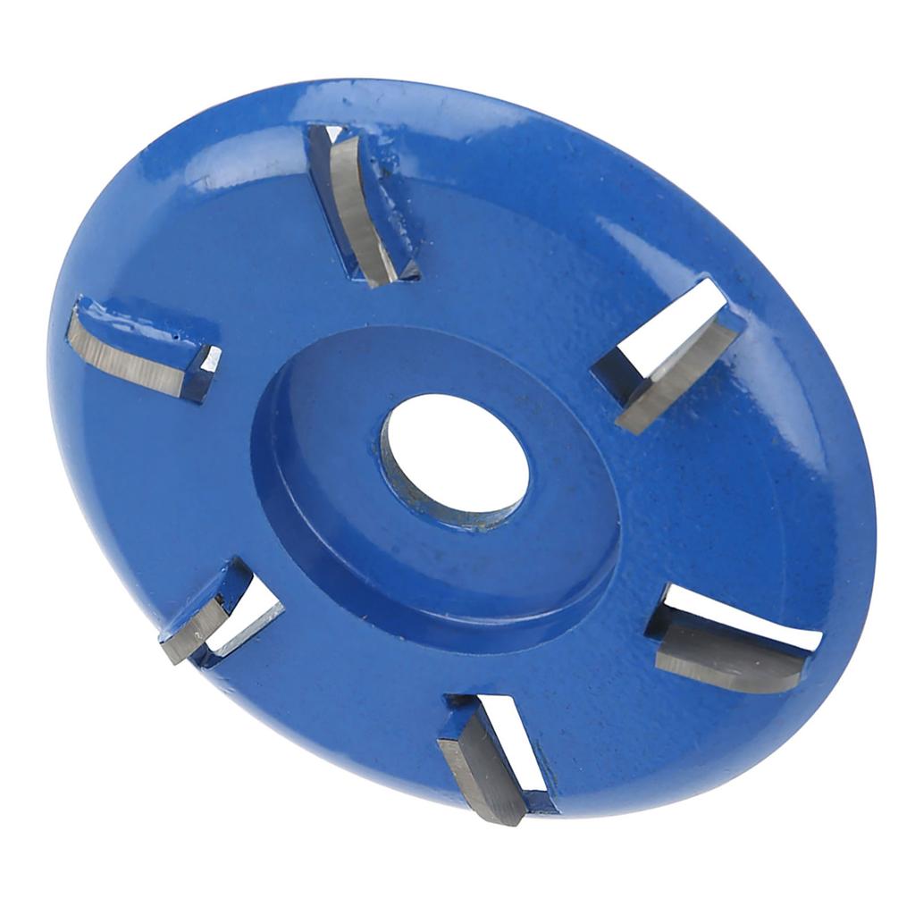 Диск для резьбы по дереву, стальная фреза с 6 зубьями, деревообрабатывающий инструмент, аксессуары для угловой шлифовальной машины