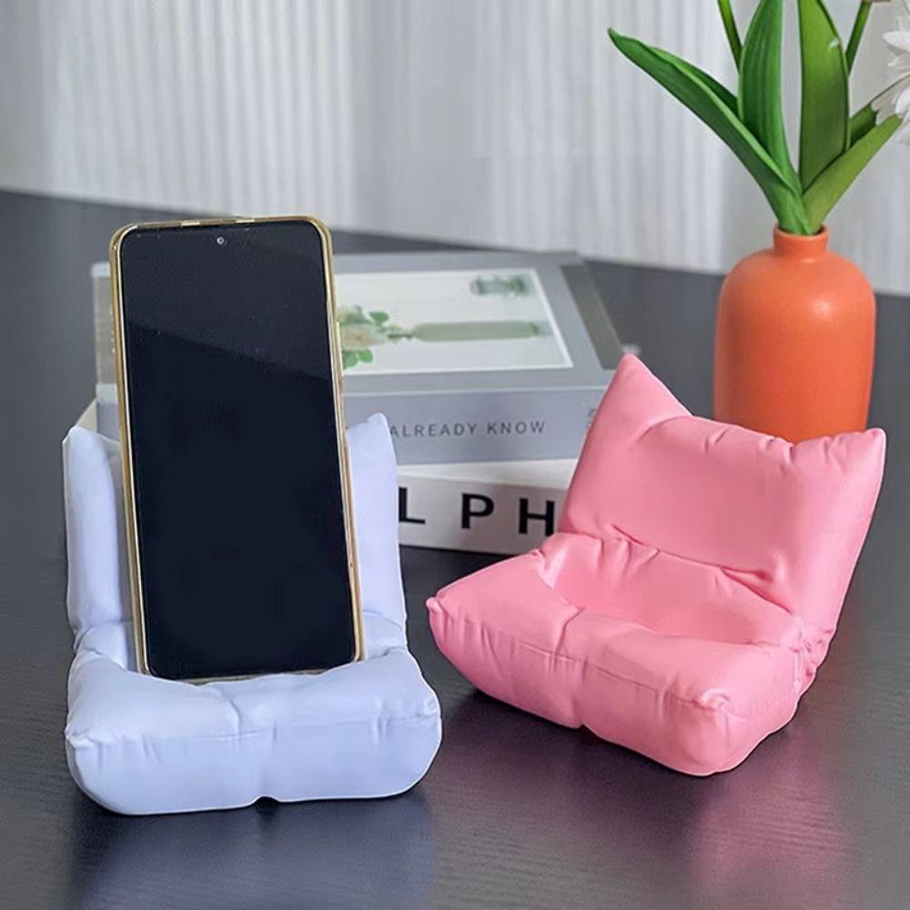 Mobile Stand Phone Bracket Charger Hole Chair Phone Rack Sofa Phone Holder  Phone Accessories