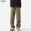 Homlean Men's American Style Cotton Loose Cargo Pants HS60