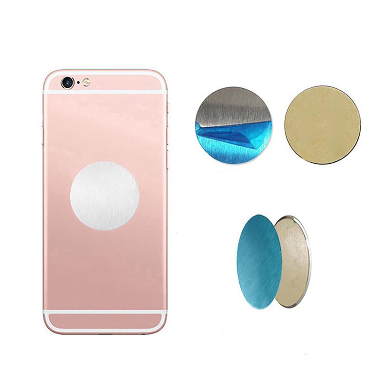 5 шт. магнитный держатель для телефона в машину, прочная магнитная металлическая пластина, сменный чехол для телефона, круглые магнитные наклейки