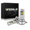WENLE H7 LED Headlight New Vehicle Inspection 20x Lumens 80W Compatible with 12V DC Constant Current Long Quiet Cooling Instant Set of 2 Q66 H7
