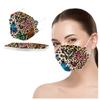 Взрослая леопардовая бабочка с принтом на открытом воздухе профилактическая маска для лица 