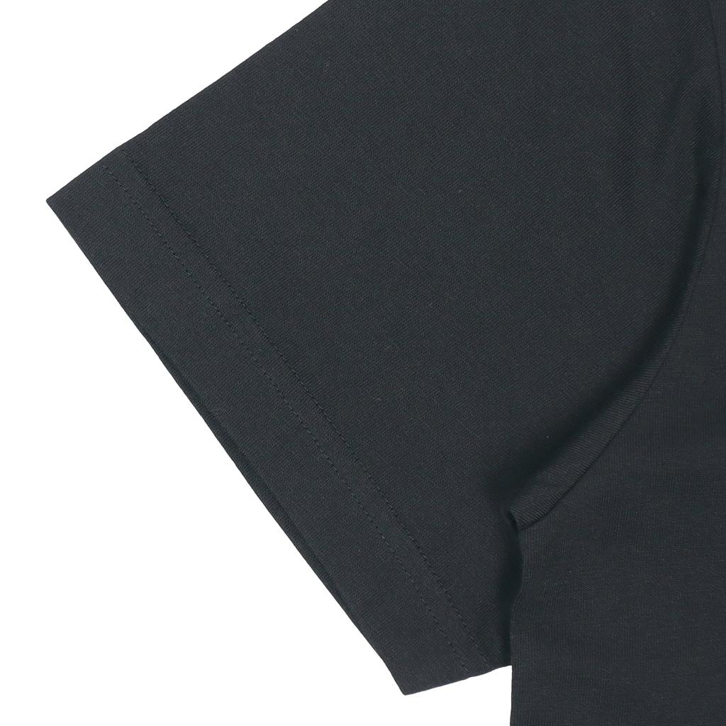Uniqlo Футболка с графическим принтом персонажа мультфильма, унисекс, черная, 430194-09