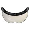Motorcycle Enthusiasts Helmet Visor Shield PC Lens 3-Snap Design Open Face Visor