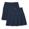 Amazon Essentials Юбка-плиссе из двух частей с внутренними шортами, Девочки, Темно-синий, Размеры 130-135