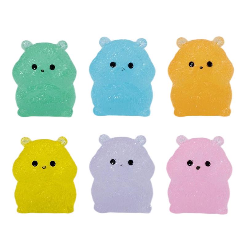 Смола Светящийся Хомяк Декоративная Фигурка Для Дома И Автомобиля