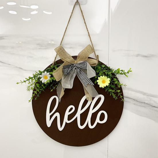 Rustic Lightweight Fashion Wear Resistant Wear Resistant Home Welcome Sign Door Sign