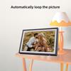 10.1 Inch Digital Photo Frame Desktop Electronic Album 1280*800 IPS Screen Supports Photo/ Video/